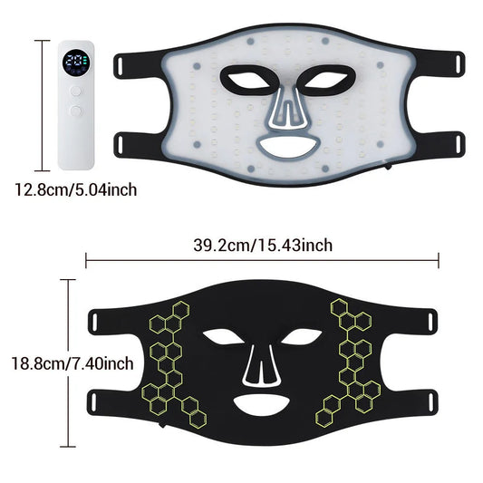 LED Silicone Facial Beauty Device
